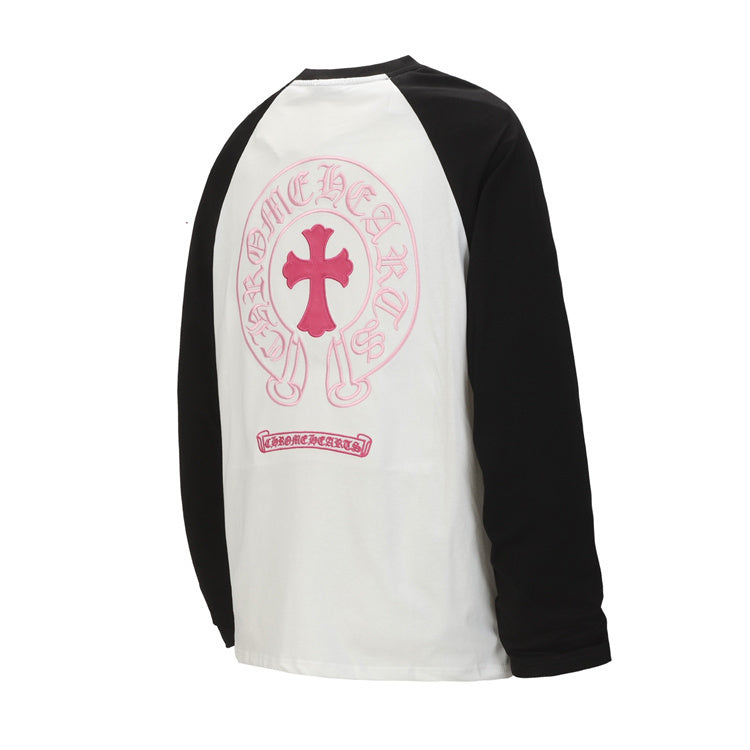 Chrome Hearts Long-Sleeve T-Shirt – Black Raglan