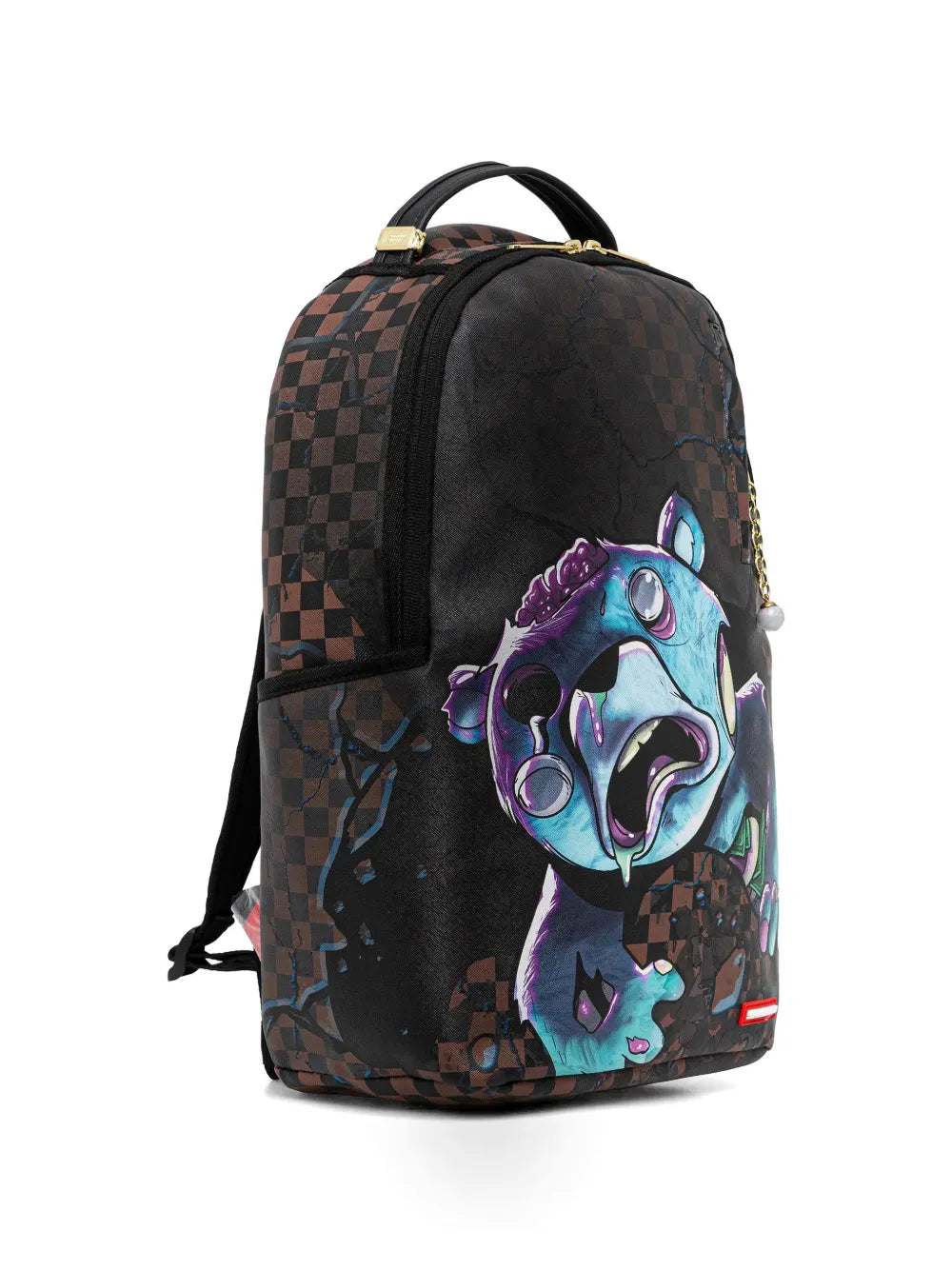 Sprayground checkered bear backpack - view 2