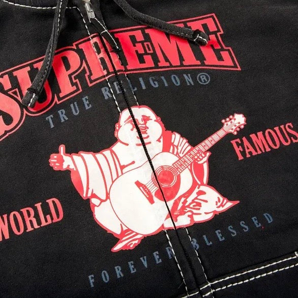 Supreme x True Religion Zip Up Hooded Sweatshirt - view 2