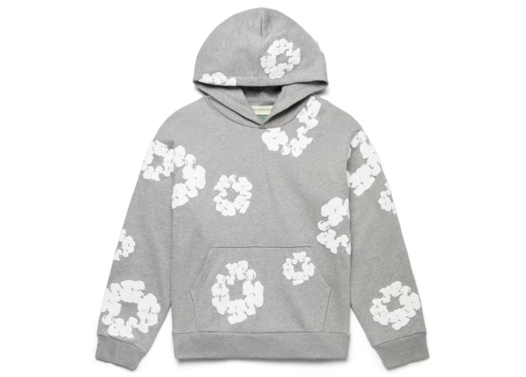 Grey Denim Tears Hoodie