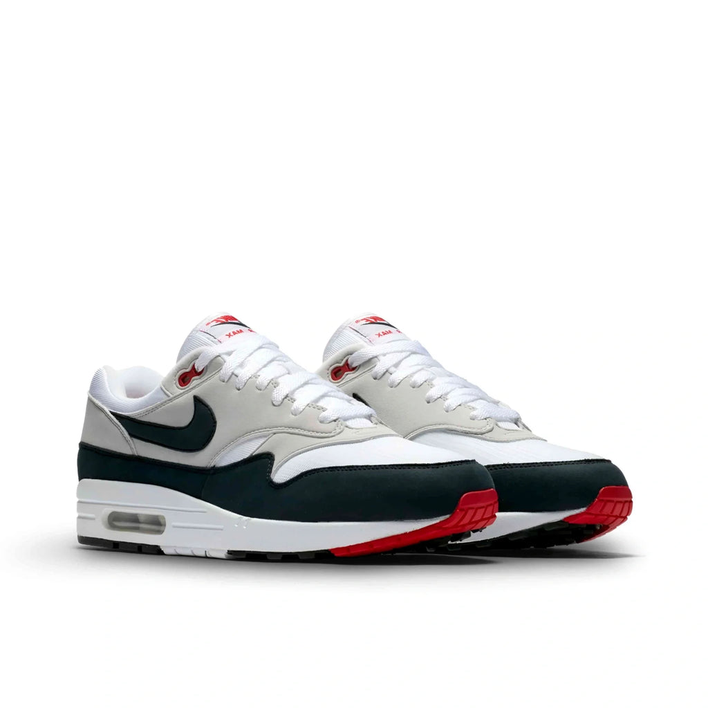 Nike Air Max 1 '86 in dark blue and red.