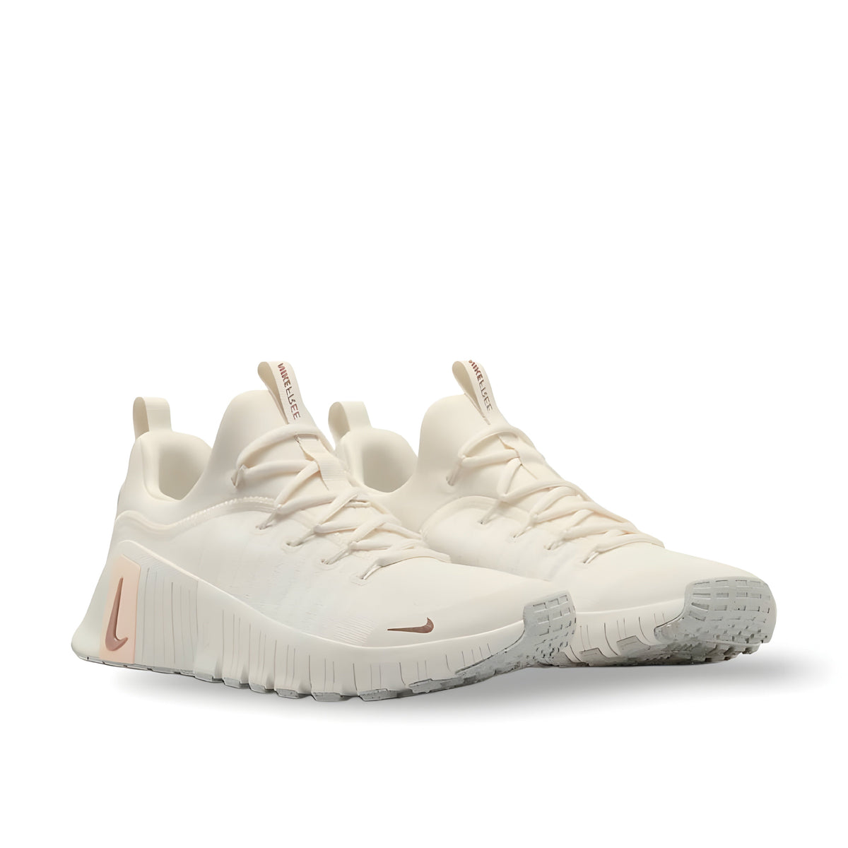 Nike Free Metcon 6 women's "Ivory/Guava Ice/Sail/Metallic Red Bronze" Shoes.