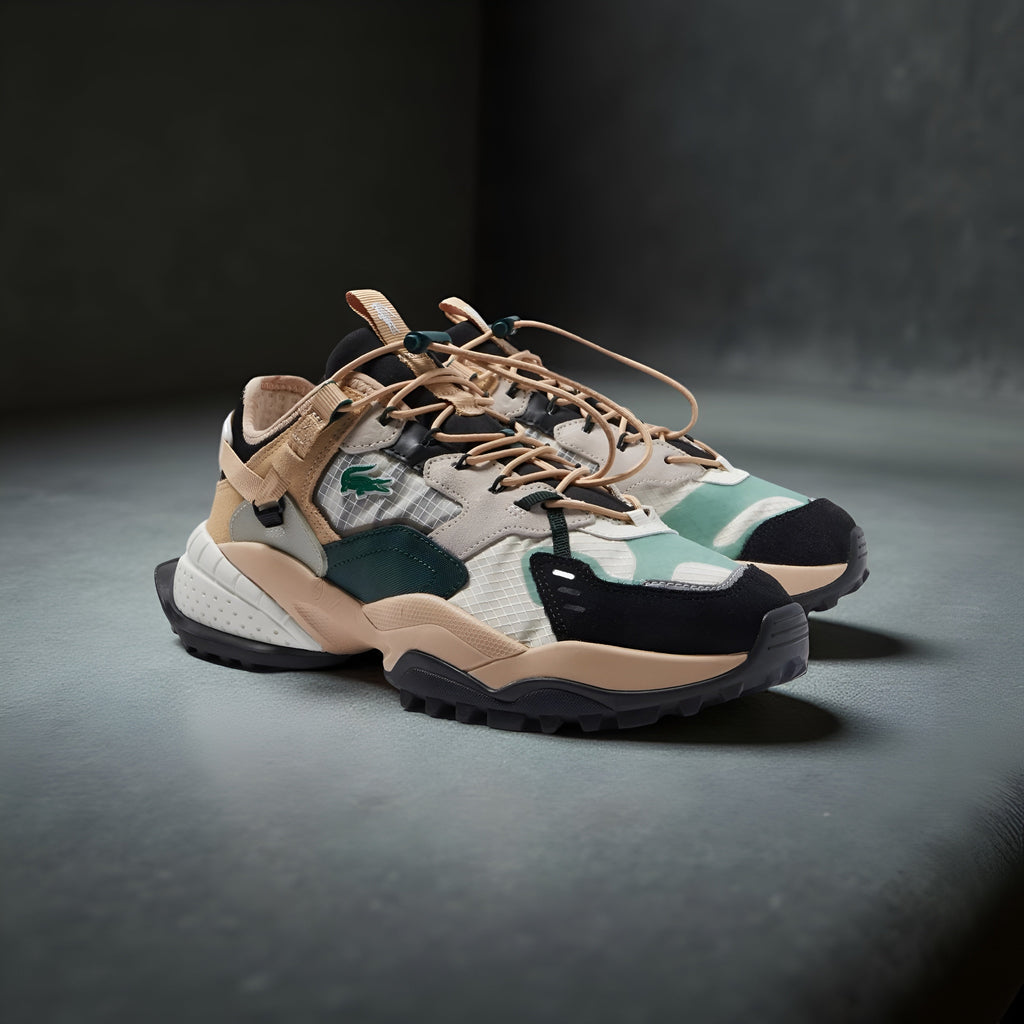Lacoste Men's L-Guard Breaker "Beige Multi" Shoes