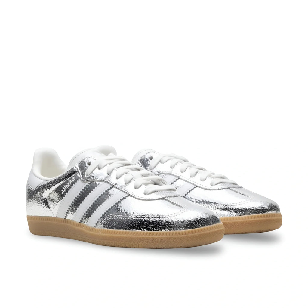 Adidas Samba OG Metallic Silver & White