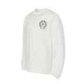 Chrome Hearts Long-Sleeve Chest Logo T-Shirt: A long-sleeve T-shirt with a small circular chest graphic