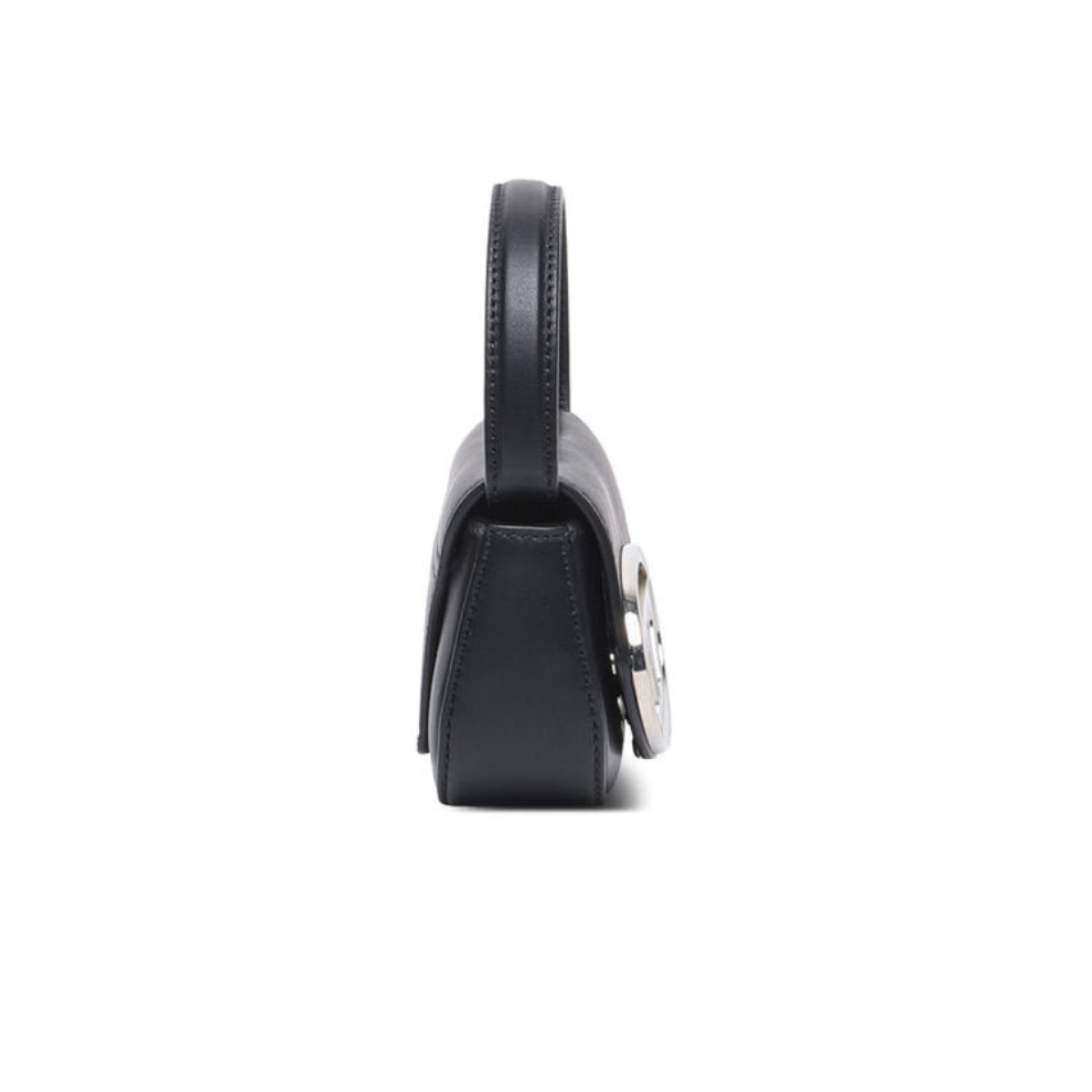 Diesel 1DR XS Mini Bag with D Plaque Black - view 3