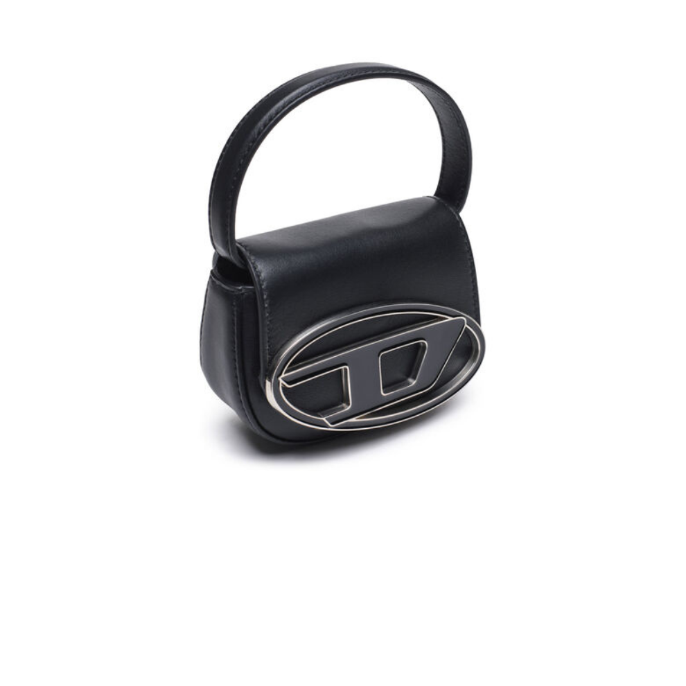 Diesel 1DR XS Mini Bag with D Plaque Black - view 2