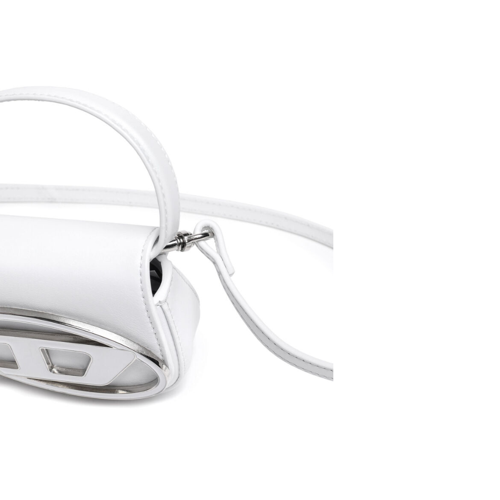Diesel 1DR XS Mini Bag with D Plaque White - view 5