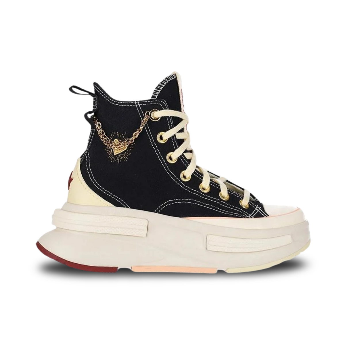 Converse Run Star Legacy Valentines Sneaker Womens Black Egret