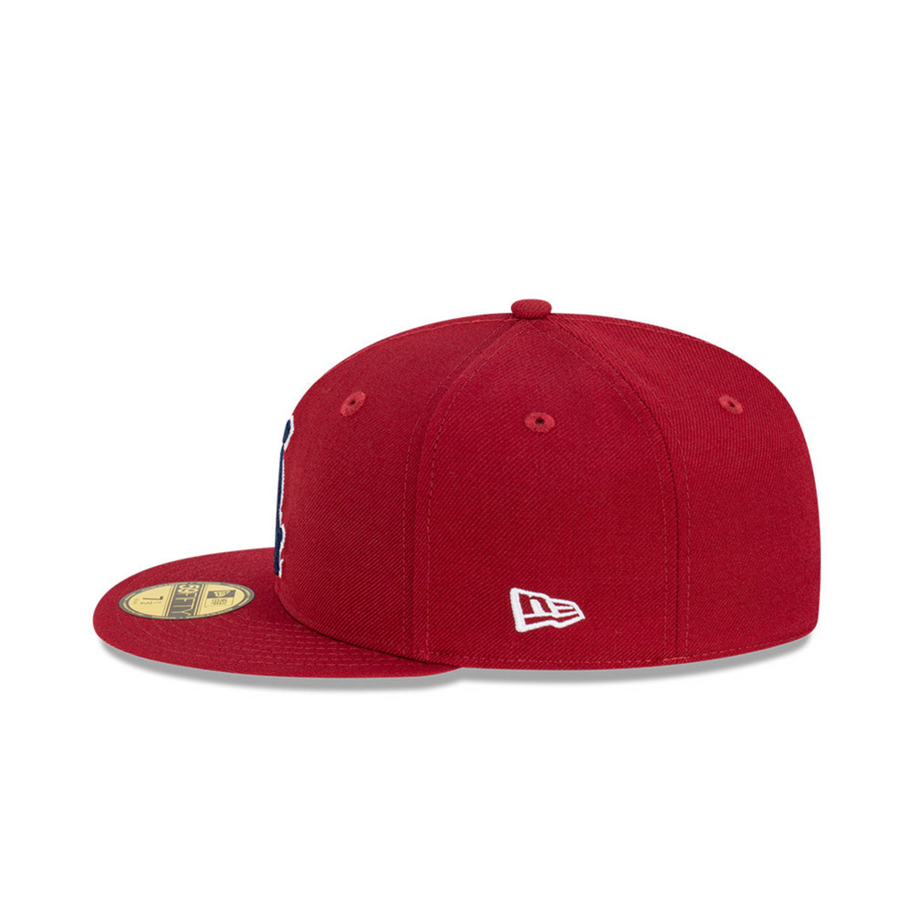 Chicago White Sox Bordeaux 59FIFTY MLB Fitted Hat