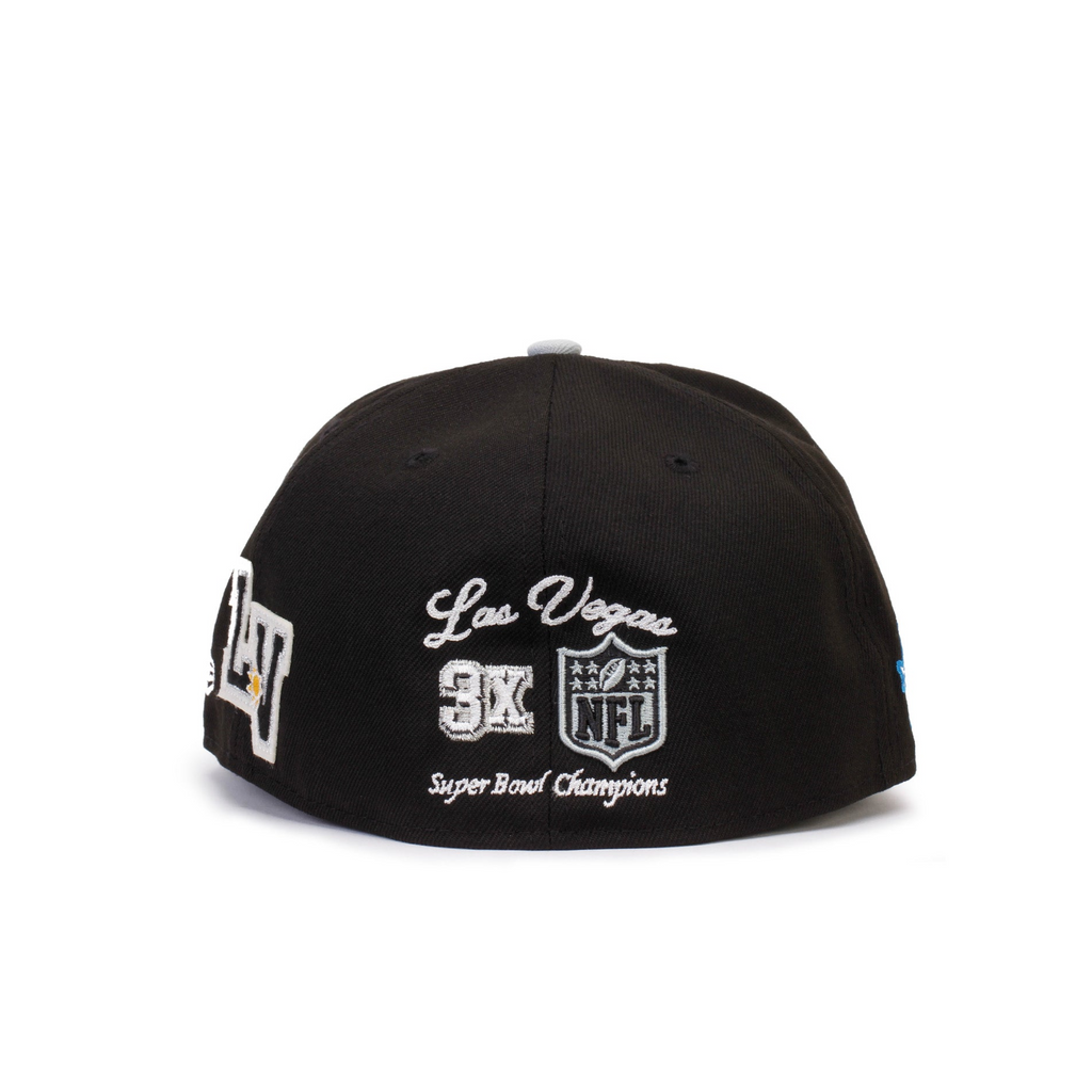 59FIFTY LAS VEGAS RAIDERS LETTERMAN FITTED HAT