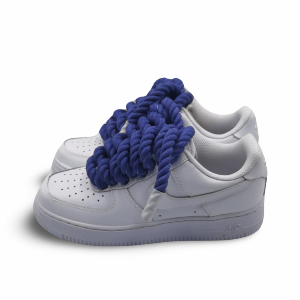 Air Force 1 blue Custom Rope lace