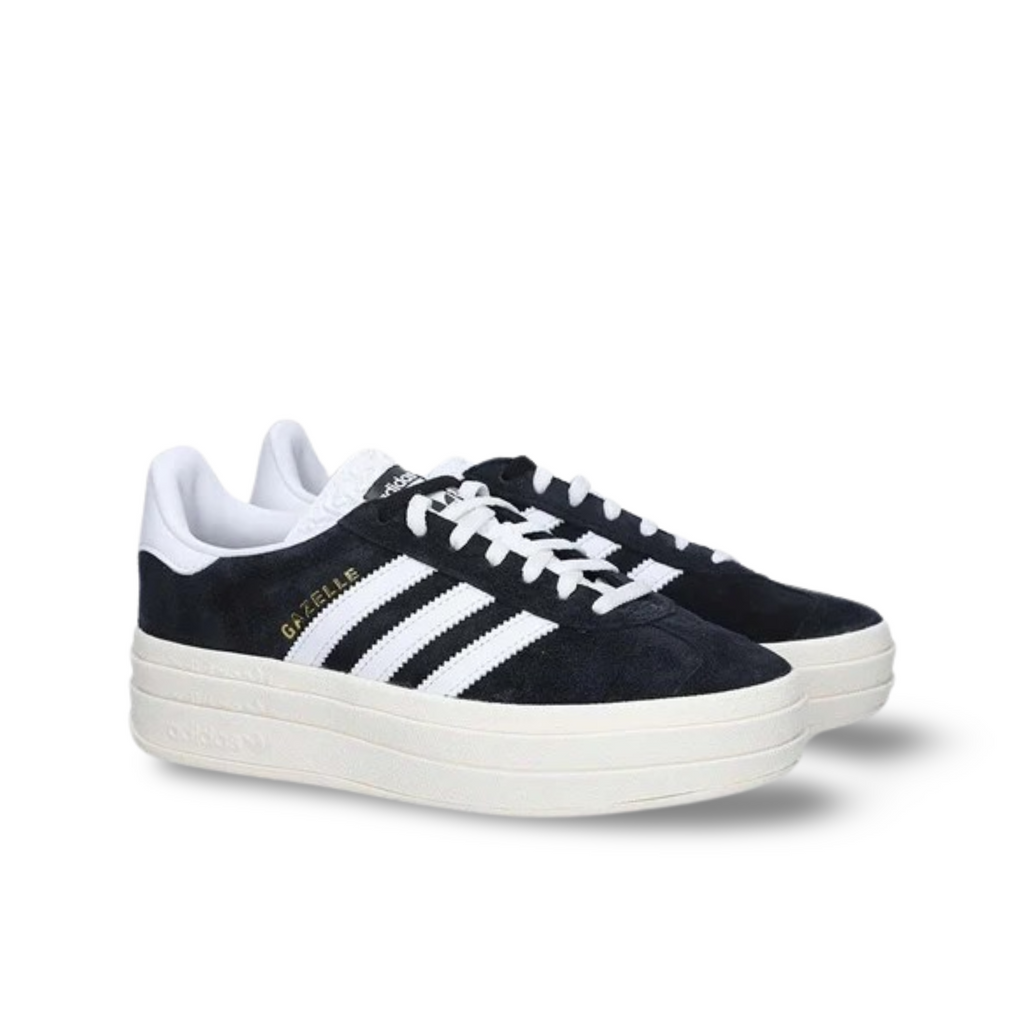 ADIDAS GAZELLE BOLD "BLACK AND WHITE "