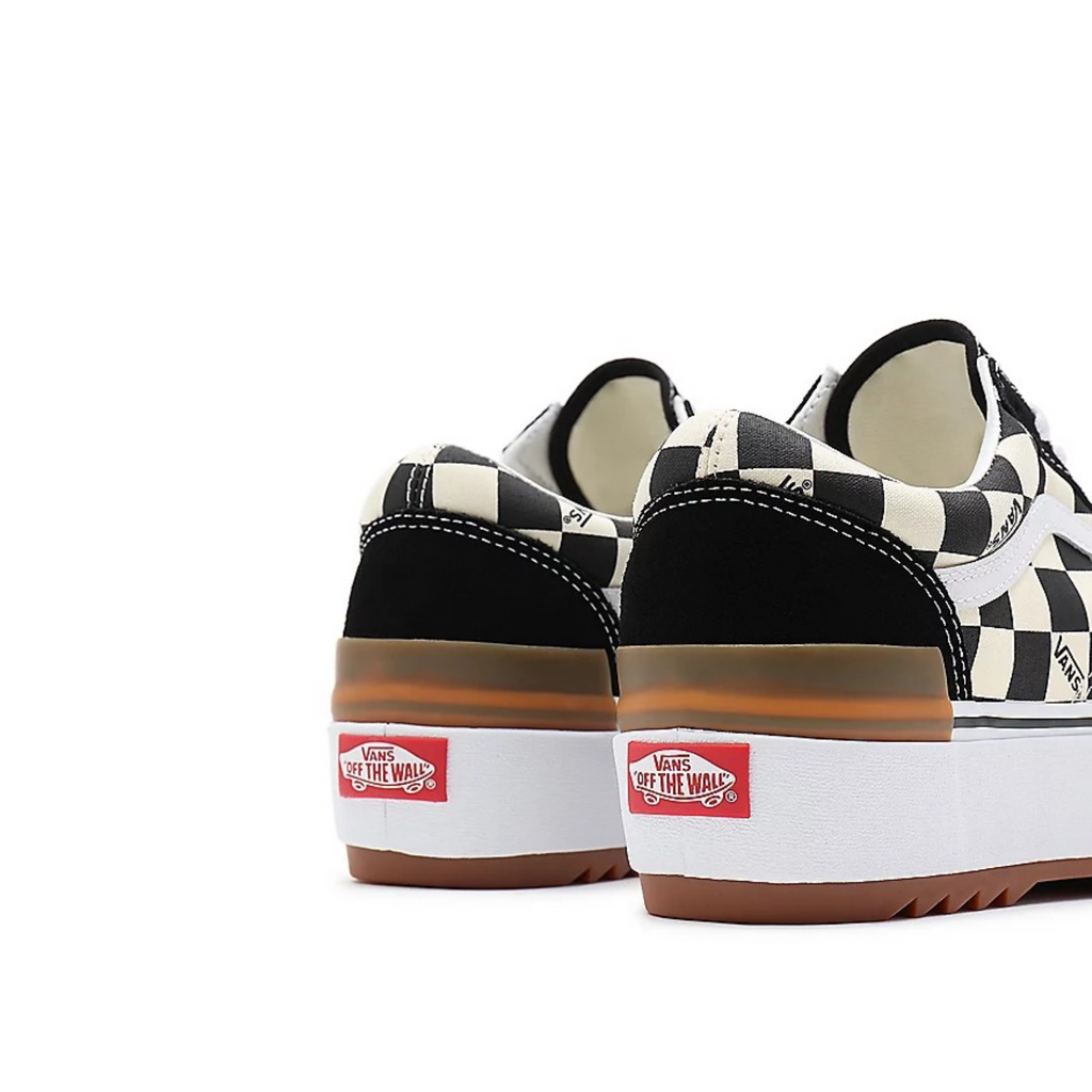 VANS CHECKERBOARD OLD SKOOL STACKED SHOES