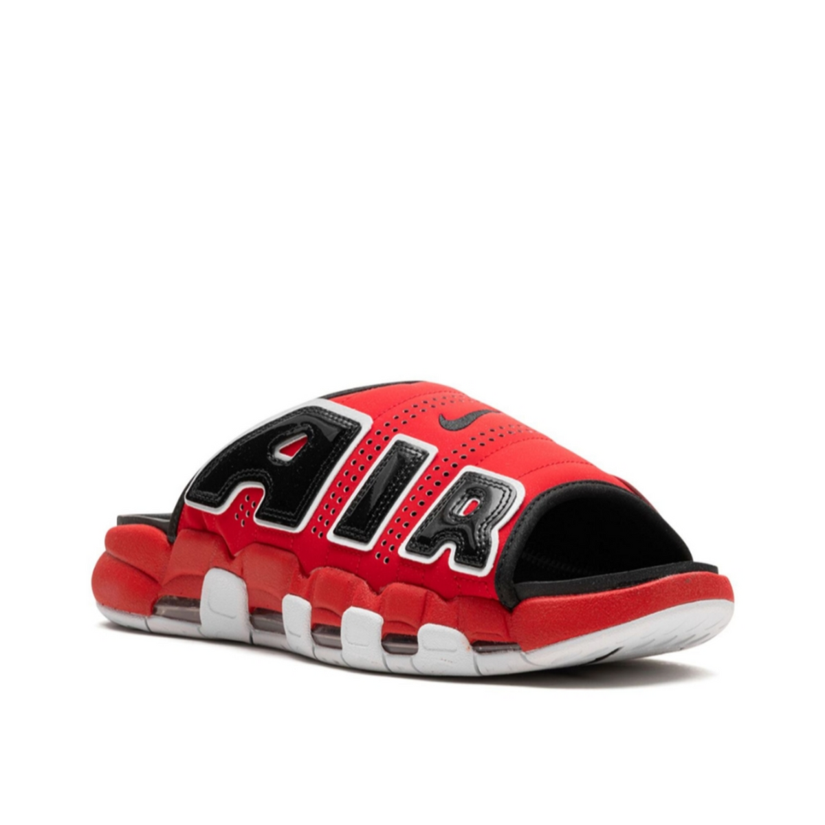 Nike Air More Uptempo "Bulls" slides