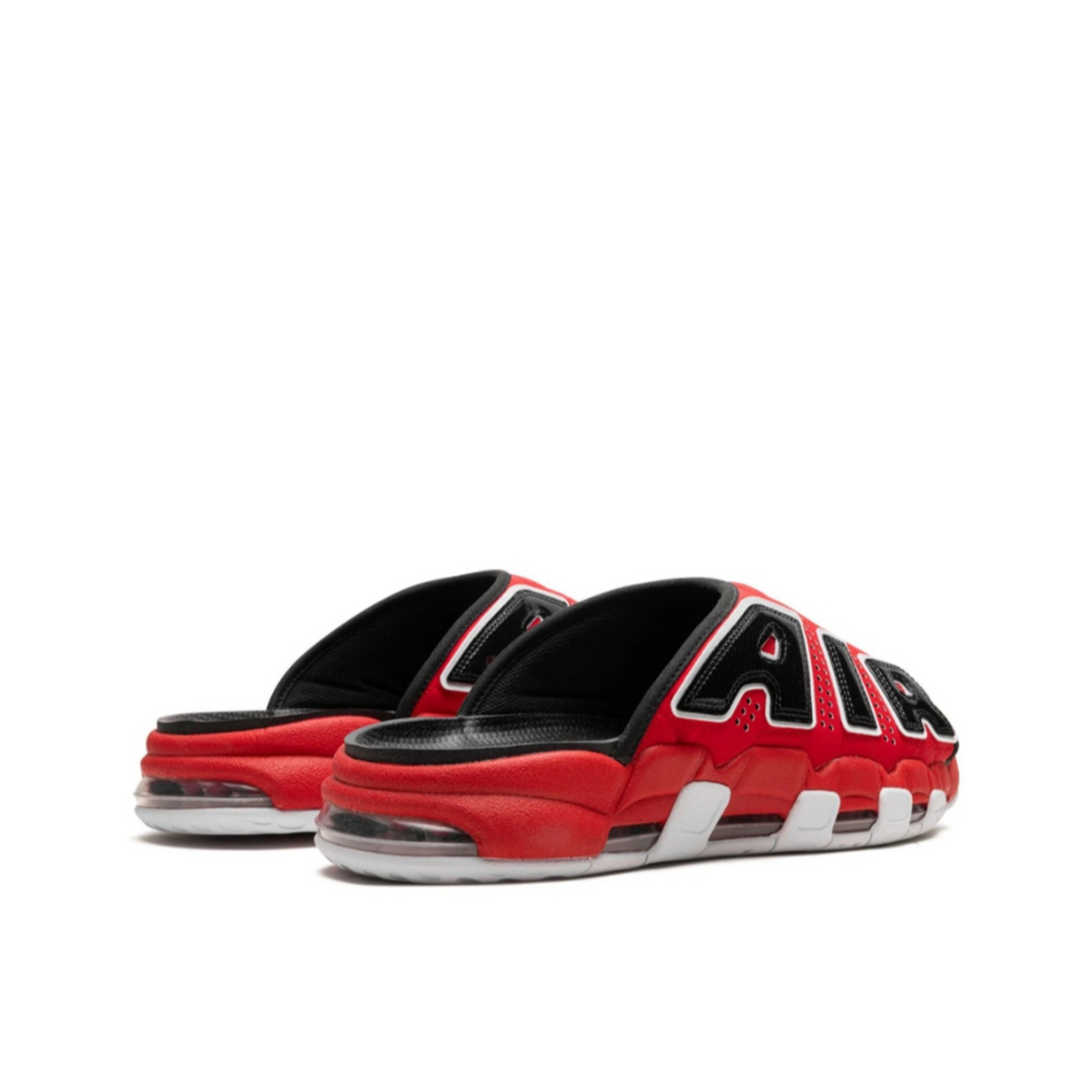 Nike Air More Uptempo "Bulls" slides