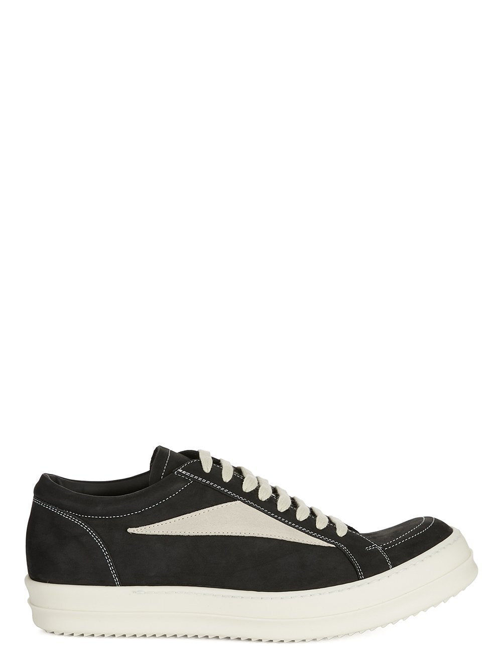 Rick Owens Panelled Low-Top Sneakers