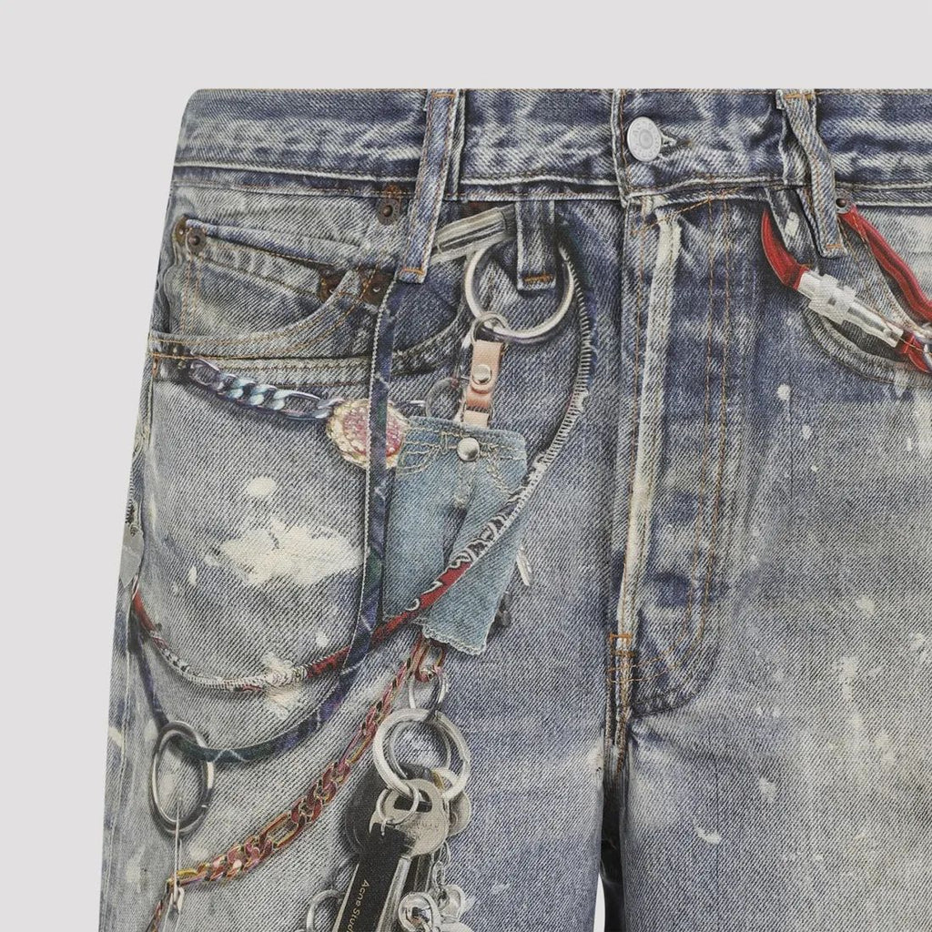Acne Studios Printed Jeans