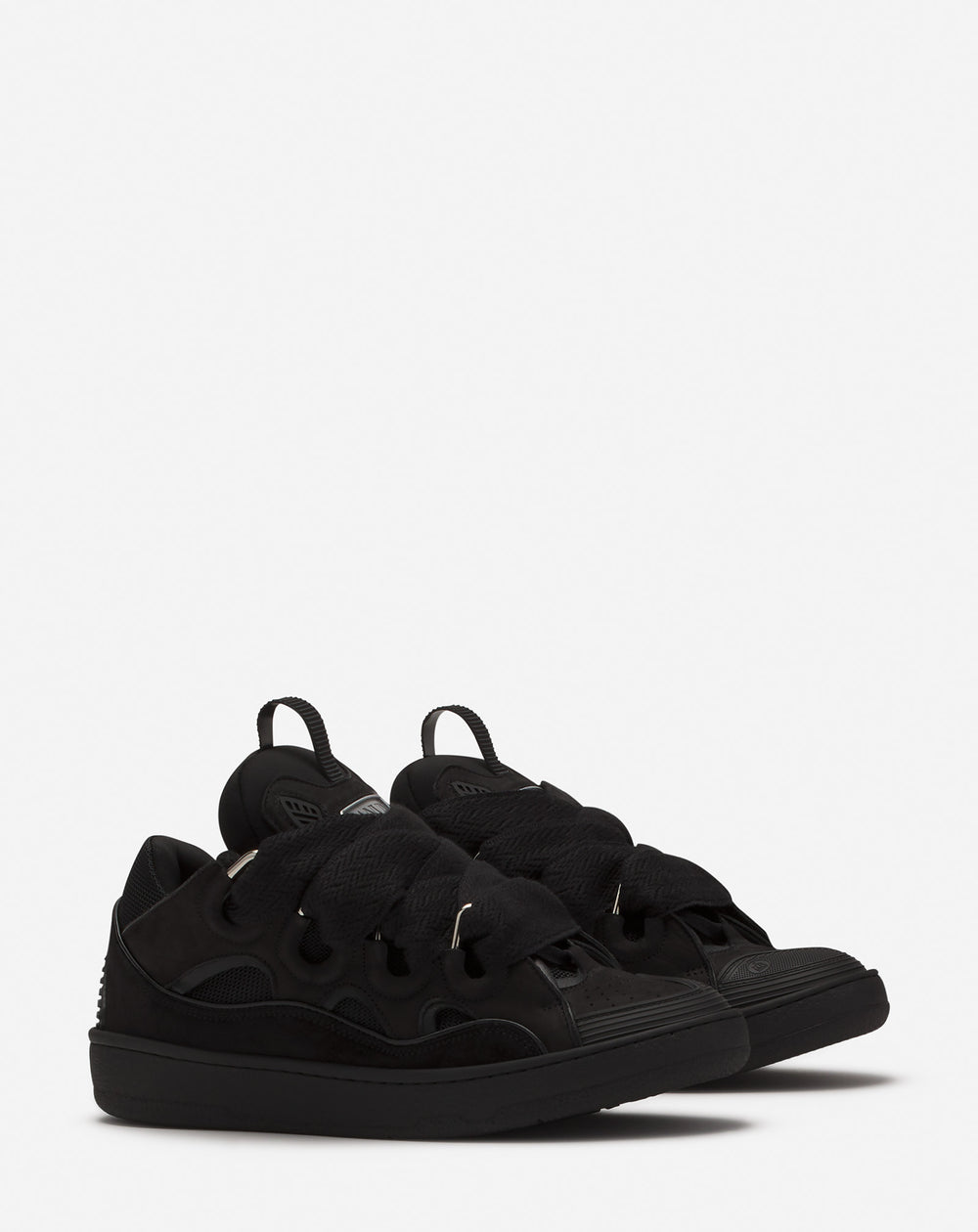 Lanvin Curb Sneakers – Black