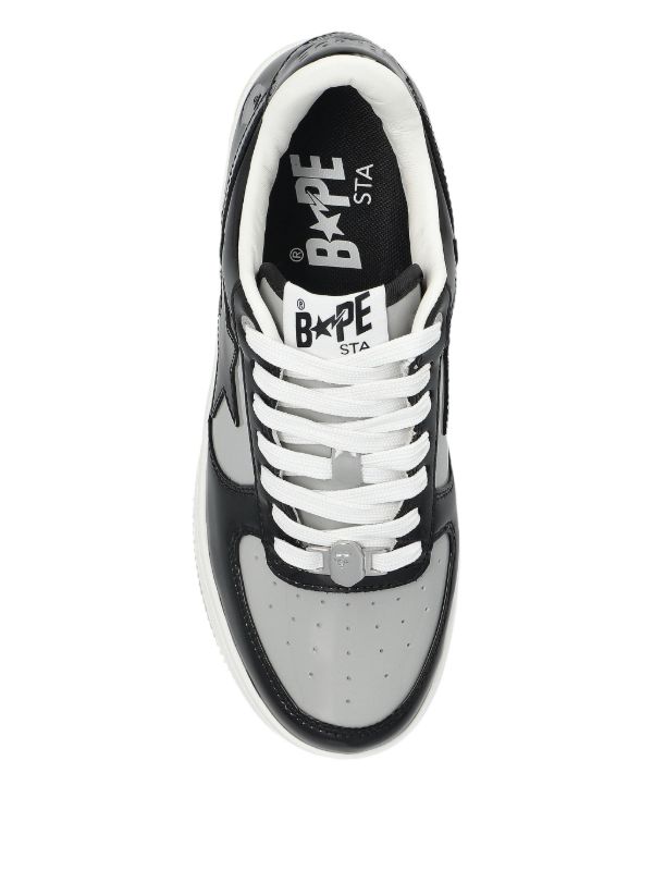 BAPE STA Sneakers – Black & White