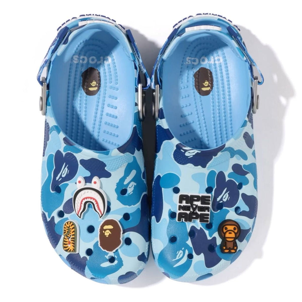 BAPE Camo Clogs