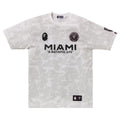 BAPE Football T-Shirt: A short-sleeve football-inspired T-shirt with Miami lettering, chest graphics and an all-over pattern